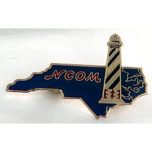 Vintage Odyssey of the Mind North Carolina Lighthouse State Logo Pin